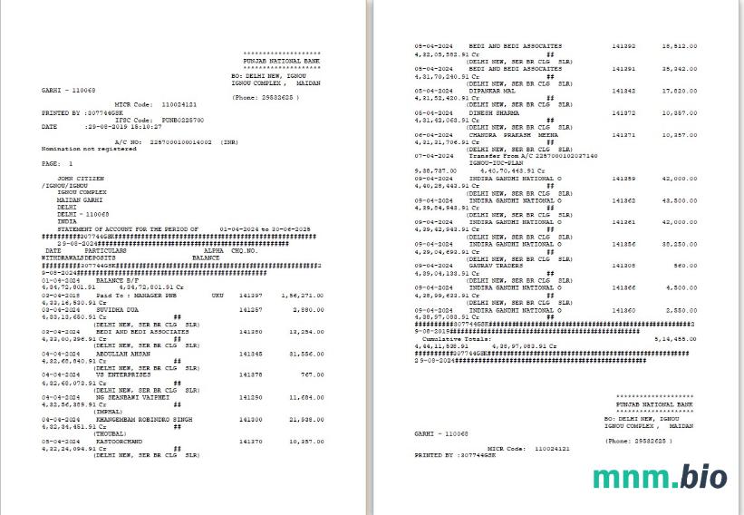 ZEA Dubai NBD wyciąg bankowy szablon Worda i PDF, version 2